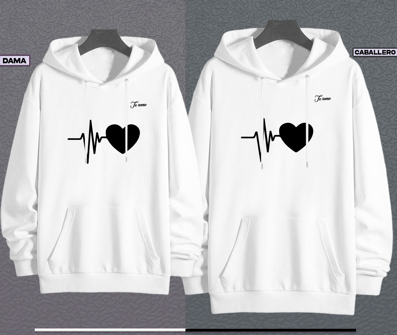 BUZOS PAREJA CORAZON