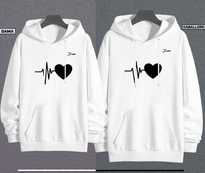 BUZOS PAREJA CORAZON