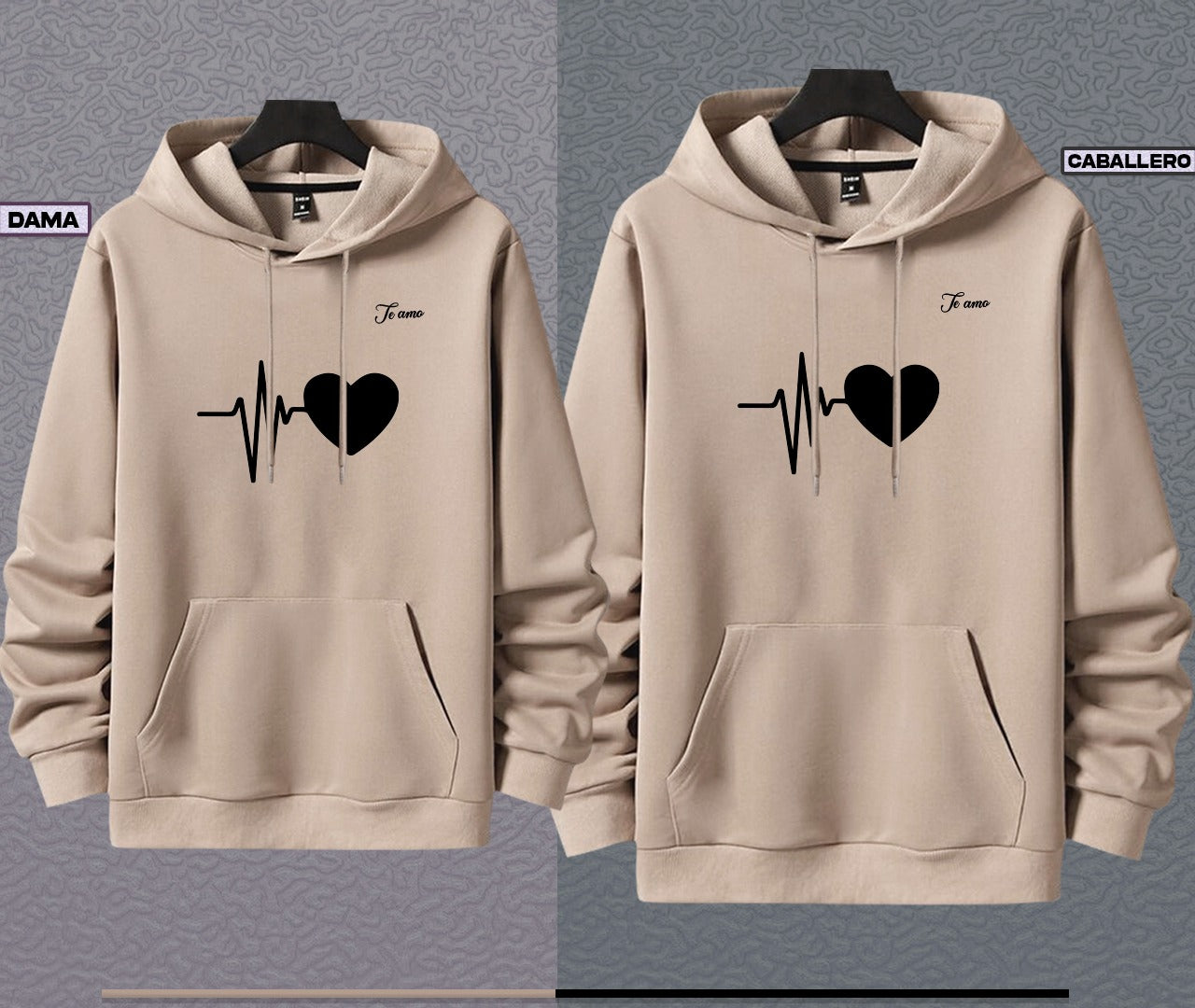 BUZOS PAREJA CORAZON