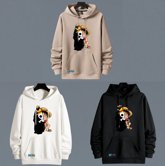 BUZO ESTAMPADO ONE PIECE CAPA - ANIME