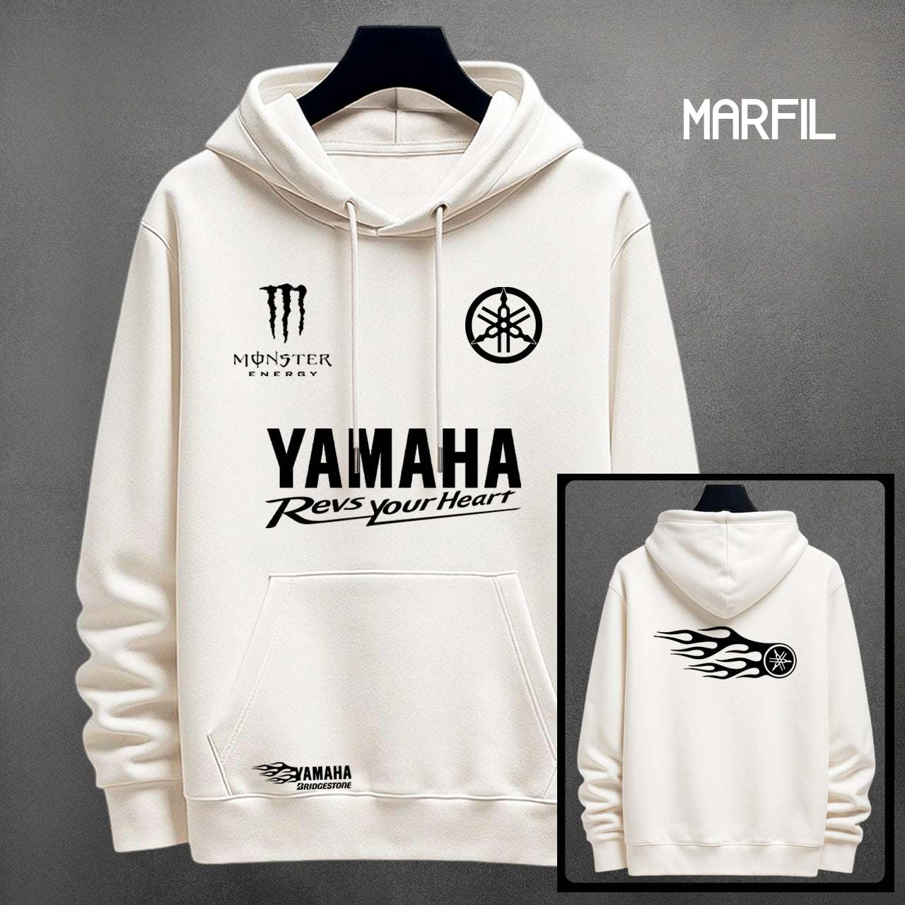 BUZO MOTO YAMAHA ESTAMPADO