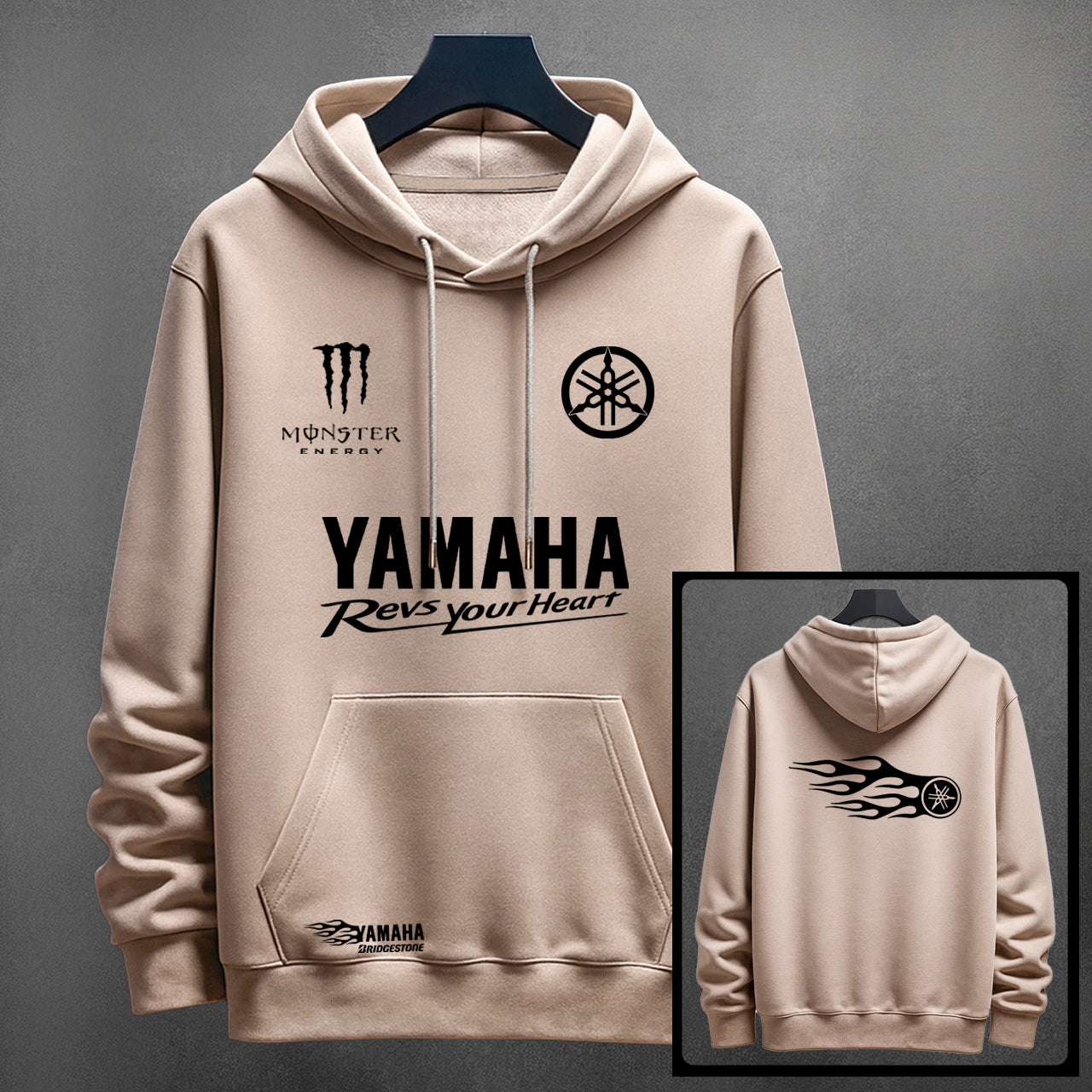 BUZO MOTO YAMAHA ESTAMPADO