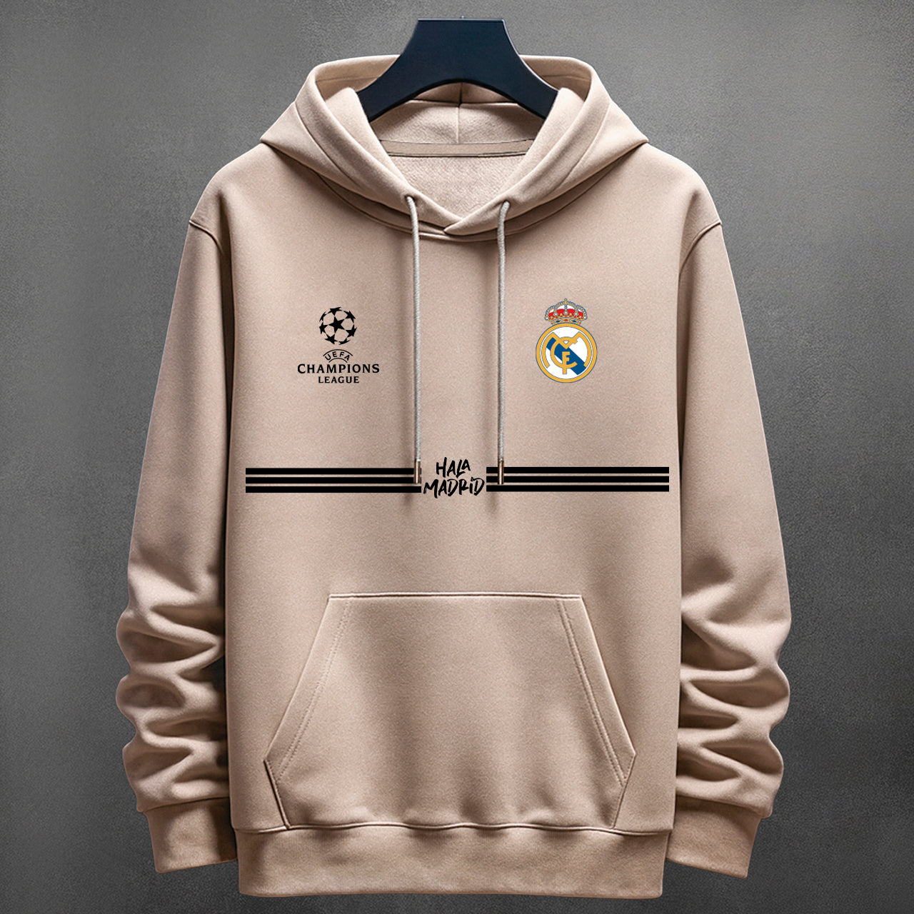 BUZO REAL MADRID - LOGOS BORDADOS